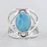 Ethiopian Opal Silver Ring