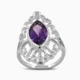 925 Sterling Silver Blue Topaz Rings