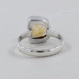 925 Sterling Silver Citrine Ring