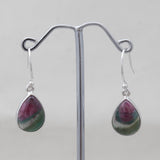 Ruby Zoisite Earrings