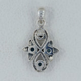 Blue Topaz 925 Silver Pendant