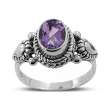 Tanzanite Sterling Silver Ring