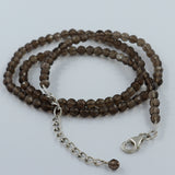 Natural Labradorite Beads Necklace Size 18"