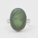 925 Sterling Silver Nephrite Jade Rings