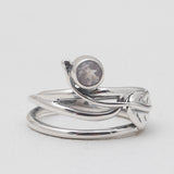 925 Sterling Silver Citrine Rings