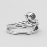 925 Sterling Silver Citrine Rings