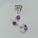 Amethyst 925 Silver Pendant