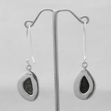 Coconut Druzy Silver Pendant Sets