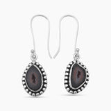 Coconut Druzy Silver Pendant Sets