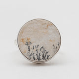 Russian Dendritic Silver Rings