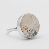 Russian Dendritic Silver Rings
