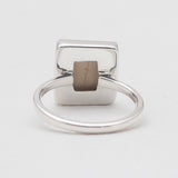 Russian Dendritic Silver Rings