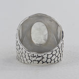 925 Starling Silver Rainbow Moonstone Ring