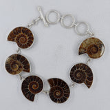 Millions of Years old Fossil Ammonite Jewelry Set