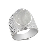 925 Starling Silver Rainbow Moonstone Ring