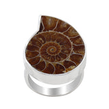 Millions of Years old Fossil Ammonite Jewelry Set