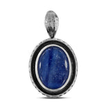 Blue Kyanite Sterling Silver Pendant