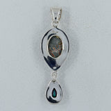 Sonora Dendritic, Mystic Quartz Silver Pendant