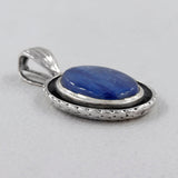 Blue Kyanite Sterling Silver Pendant