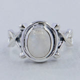 Dendritic Opal Sterling  Silver Ring