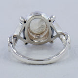 Dendritic Opal Sterling  Silver Ring