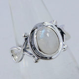 Dendritic Opal Sterling Silver Ring