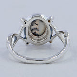 Dendritic Opal Sterling  Silver Ring