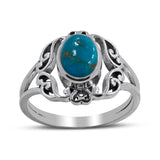 925 Silver Mexican Turquoise Rings