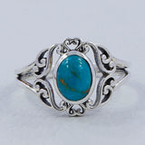 925 Silver Mexican Turquoise Rings