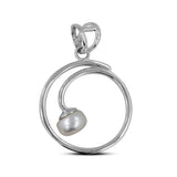 Fresh Water Pearl Silver Pendant