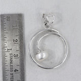 Fresh Water Pearl Silver Pendant