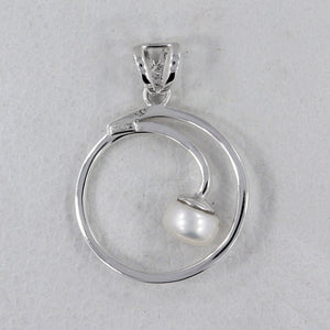 Fresh Water Pearl Silver Pendants
