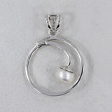 Fresh Water Pearl Silver Pendant