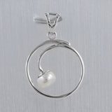 Fresh Water Pearl Silver Pendant