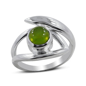 925 Sterling Silver Idocrase Rings