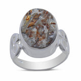 925 Sterling Silver Citrine Ring