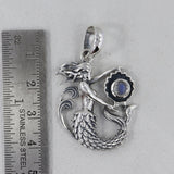 Rainbow Moonstone 925 Silver Pendant