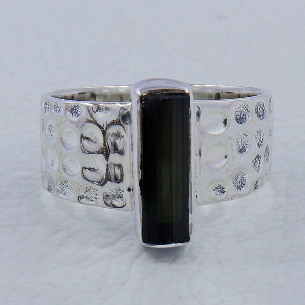 925 Sterling Silver Tourmaline Ring