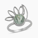 925 Sterling Silver Blue Topaz Rings