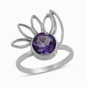 925 Sterling Silver Blue Topaz Rings