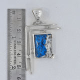 K2 Jasper Designer Silver Pendant