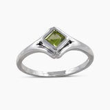 925 Sterling Silver Peridot Rings