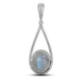 Osmania Mabe Pearl Silver Pendant