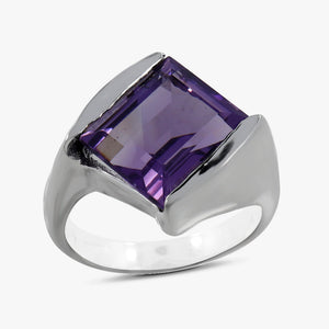 Amethyst Sterling Silver Rings