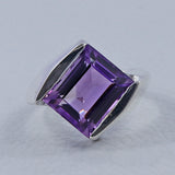 Amethyst Sterling Silver Ring