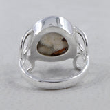 Rough Citrine Designer 925 Sterling Silver Ring