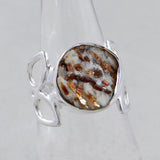 Rough Citrine Designer 925 Sterling Silver Ring