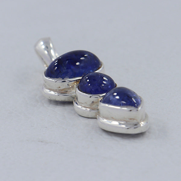 925 Sterling Silver Tanzanite Pendants