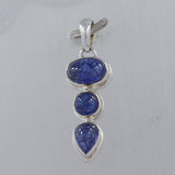 Tanzanite Gemstone Silver Pendant