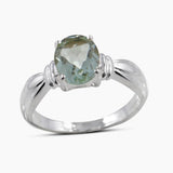 Natural Citrine 925 Sterling Silver Rings